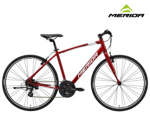 2025 MERIDA メリダ CROSSWAY 100-R クロスウェイ 100R グロッシーレッド(ホワイト)【ER33】クロスバイク