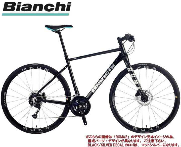 楽天市場】BIANCHI ビアンキ ROMA 3 DISC ローマ3ディスク BLACK 