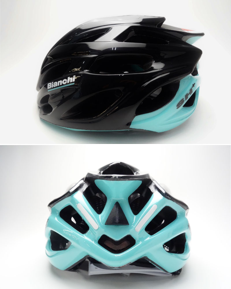 (即納)BIANCHI ビアンキ HELMET SH+ SHABLI ヘルメット シャブリ ブラック/CK16 (サイズ:55-60)  サイクルヘルメット (4580058482417) | 自転車館びーくる