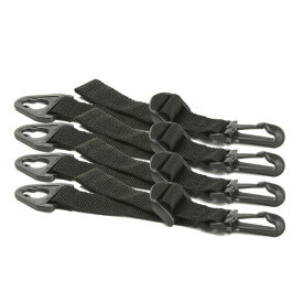 BURLEY バーレー TRAVOY UNIVERSAL BAG CLIPS トラボーイ用ユニバーサルバッグクリップ 4本セット バーレー製品専用オプション(020915)(0840840006271)