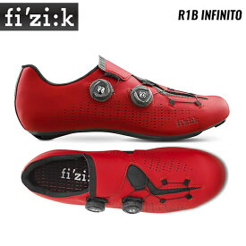 (メーカー在庫限り)fizik フィジーク R1B INFINITO BOA インフィニート ボア レッド/ブラック ロード用シューズ