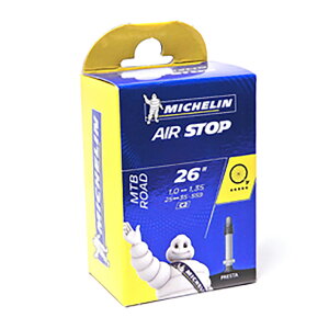 ([)MICHELIN ~V AIR STOP GA[Xgbv 40mm 26×1.0-1.35(C2)(3528704608713)TUBE `[u