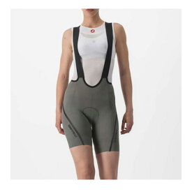 CASTELLI カステリ VELOCISSIMA 3 BIBSHORT ビブショーツ ガンメタルグレー/ダークグレー レディース ウィメンズ ウェア