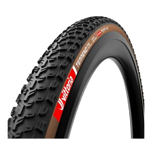 Vittoria �r�b�g���A TERRENO T70 TLR �e���[�m T70 �`���[�u���X���f�B �u���b�N/�u���E�� COARSE LOOSE GRAVEL ENDURANCE(1�{)�O���x�� �^�C��