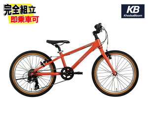 (特典付) KhodaaBloom コーダーブルーム TANKEN 20 タンケン20 マットレッド 6段変速 ジュニアバイク