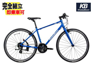 KhodaaBloom コーダーブルーム RAIL ACTIVE レイル アクティブ アズライトブルー 16Speed クロスバイク