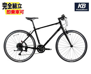 (選べる特典付) KhodaaBloom コーダーブルーム RAIL LIGHT レイル ライト マットブラック 18Speed クロスバイク