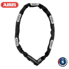 ABUS アブス TRESOR 1385/110/6mm トレソア 1385/110/6mm ブラック 1100mm ダイヤル式 CHAIN LOCK チェーンロック セキュリティーレベル5