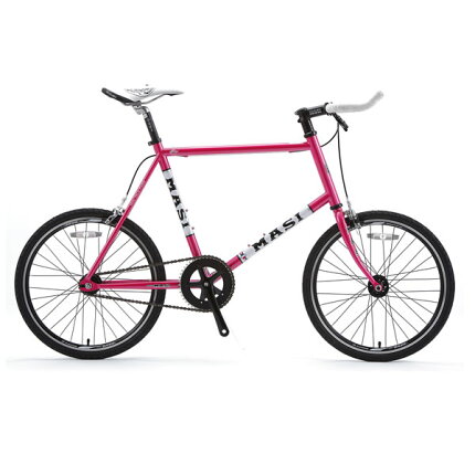 (特典付)小径車2018年モデルMASIマジィMINIVELOFIXEDミニベロフィクスドローザピンク