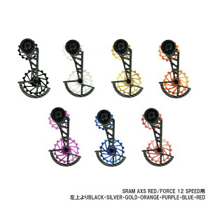 NOVA RIDE �m���@���C�h OVER SIZE PULLEY WHEEL �I�[�o�[�T�C�Y �v�[���[�z�C�[�� SRAM AXS RED/FORCE 12 SPEED�p �r�b�O�v�[���[