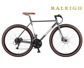 (選べる特典付) RALEIGH ラレー RFF Radford-F ラドフォード・ファッティー ディープグレー 3×9SP クロスバイク