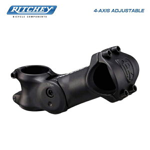 RITCHEY b`[ STEM Xe AJUSTABLE 4AXIS AWX^u4ANVX 31.8mm BBubN