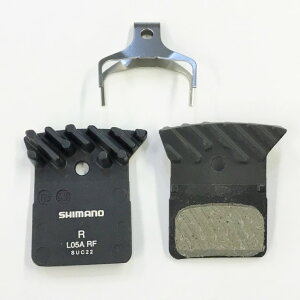 ([)([֑Ήi)SHIMANO V}m DISC BRAKE PAD BP-L05A-RF RESIN W/FIN fBXNu[Lpbh W tBt(EBPL05ARFA)(4550170327415)