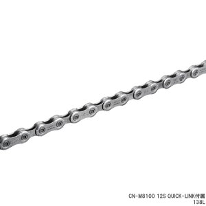 (���[)(���[���֑Ή����i)SHIMANO �V�}�m CN-M8100 QUICK-LINK�t�� 12S 138L CHAIN �`�F�[�� �N�C�b�N�����N�t�� (ICNM8100138Q)(4550170443887)