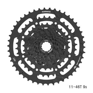 SHIMANO V}m CS-LG300-9 11-46T 9s LINKGLIDE JZbgXvPbg(ECSLG3009146)(4550170238001)