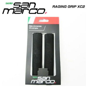 san marco �T���}���R GRIP �O���b�v RACING GRIP XC2 ���[�V���O�O���b�vXC2 �u���b�N(5611-G850003�j