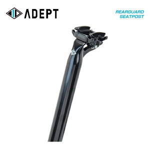 ADEPT Afvg SEATPOST V[g|Xg REARGUARD SEATPOST AK[h V[g|Xg ubN(27.2mm)(4935012332336)