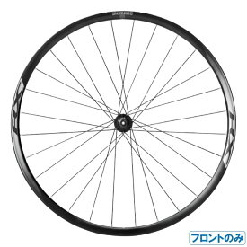 (即納)SHIMANO シマノ WH-RX010 FRONT ブラック フロントのみ クリンチャー 700C QR ディスクブレーキ用ホイール (EWHRX010FDAB)(4524667926566)