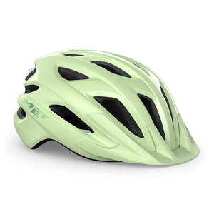 MET メット CROSSOVER クロスオーバー UN ミント/グロッシー LEDテールライト内蔵(8015190293998)ヘルメット