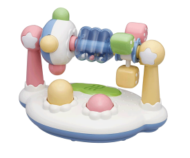まわしてクルクルサウンド　8171【ローヤル】Toyroyal 知育玩具 ベビー 赤ちゃん おもちゃ 音が鳴る 光る 出産お祝い 誕生日プレゼント ギフト