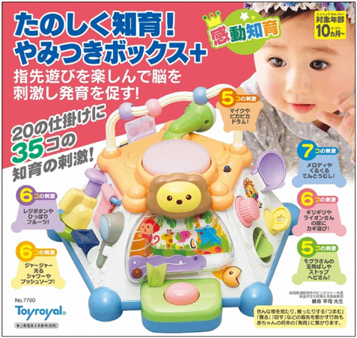 知育玩具 Baby 楽天市場】7760 たのしく知育! やみつきボックス+【ローヤル】ベビー
