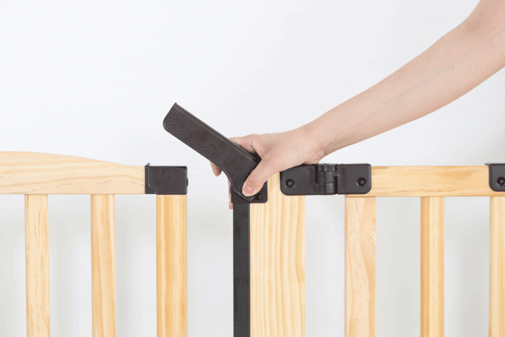 楽天市場】日本育児 ベビーゲート おくだけドアーズWoodyII Lサイズ