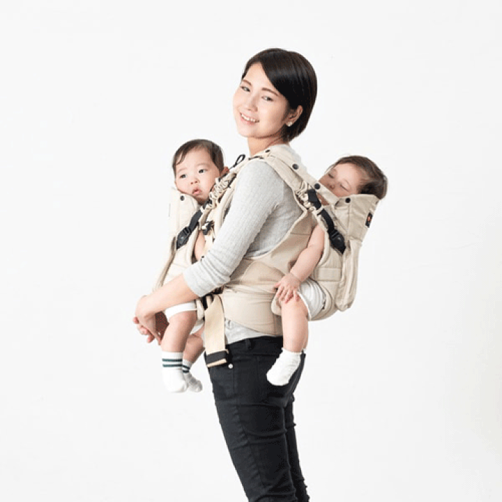 napnap ナップナップ　双子　抱っこ紐 キッズデザイン賞・子育て支援大賞 受賞】抱っこひも ふたご（双子