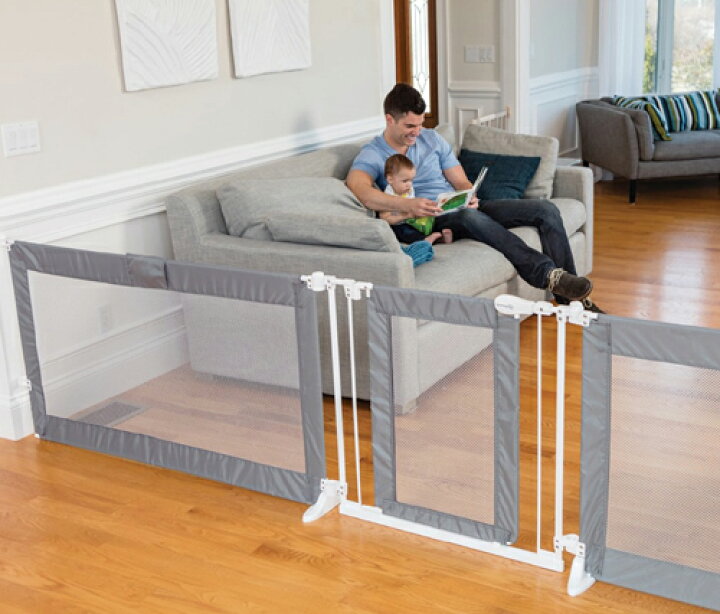 楽天市場】日本育児 スーパーワイドゲイト グレー【日本育児】ベビー  