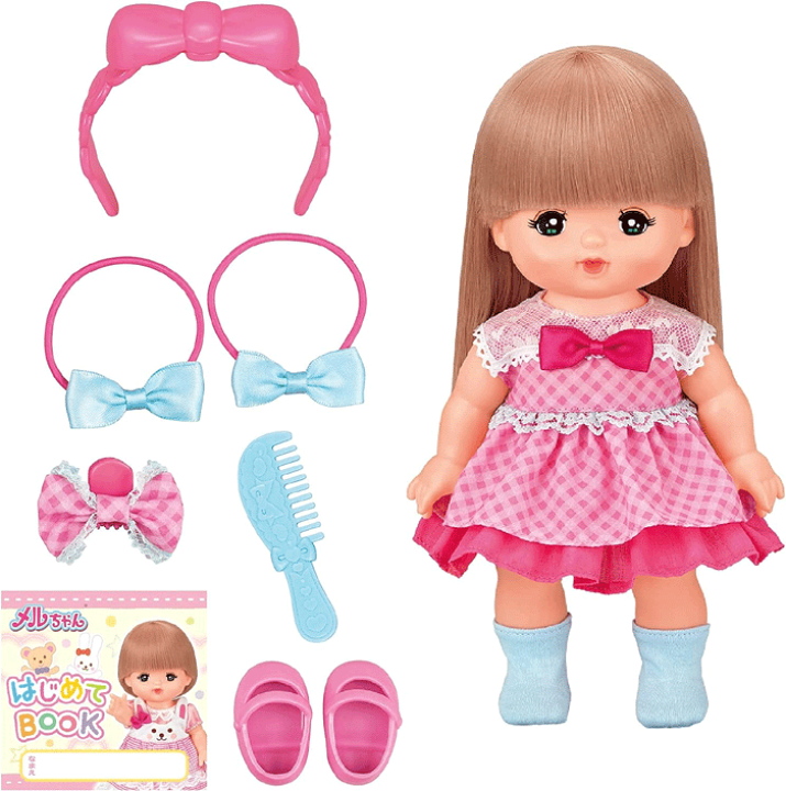 楽天市場】メルちゃん お人形セット おしゃれヘアメルちゃん