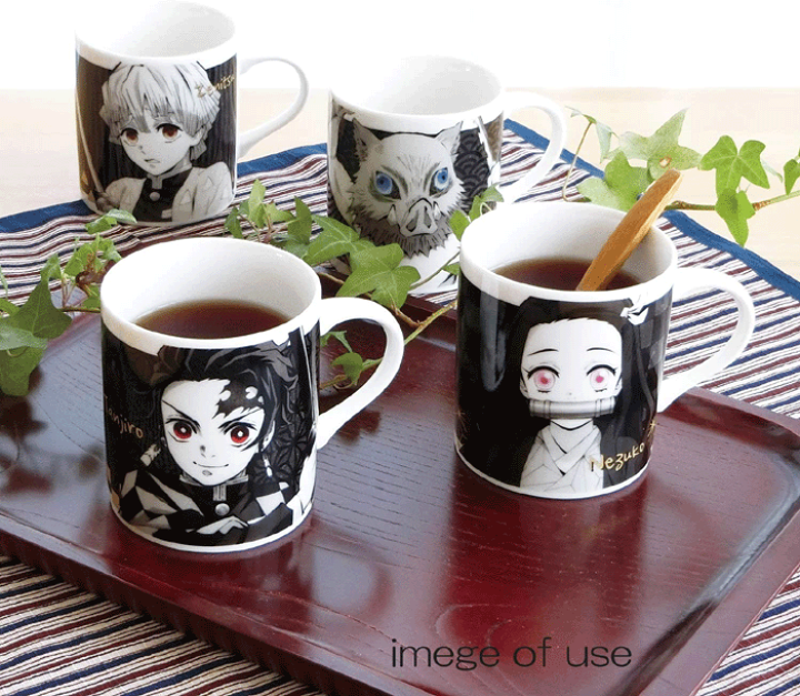 楽天市場】鬼滅の刃 マグカップ モノクローム【金正陶器