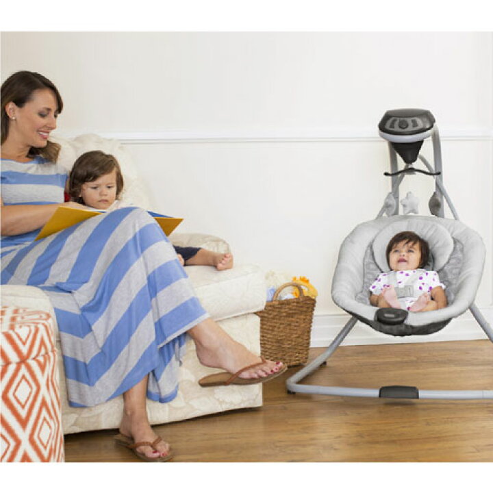 楽天市場】Graco シンプルスウェイ ベビースウィング アビントン GR 