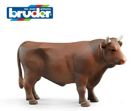 【安心の正規品】ブルーダー　02309　牛（茶）　雄牛【bruder】