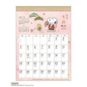 Ǌ|J_[2026N 2026Calendar Xk[s[ PEANUTS aXPW[ s[ibc APJ CeA  ߘa8N [։