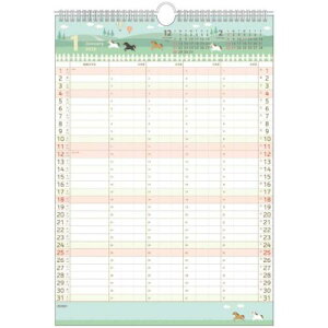 Ǌ|J_[2026N 2026Calendar ƑJ_[ Aj} S 4lp XPW[ APJ  t@~[ ߘa8N