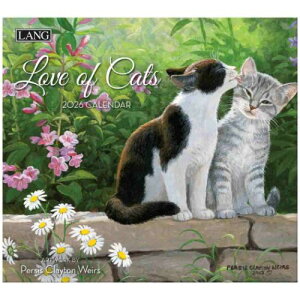 Ǌ|J_[2026N 2026 Calendar LANG O Love of Cats Persis Clayton Weirs Jg[ ˂ CeA ߘa8N