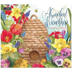 Ǌ|J_[2026N 2026 Calendar LANG O Abundant Friendship Nicole Tamarin Jg[ t[ CeA ߘa8N