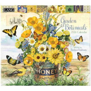 Ǌ|J_[2026N 2026 Calendar LANG O Garden Botanicals Barbara Anderson Jg[ t[  CeA ߘa8N