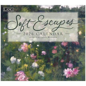 Ǌ|J_[2026N 2026 Calendar LANG O Soft Escapes Valerie McKeehan Jg[ t[ CeA ߘa8N