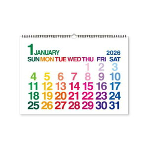 �y20��OFF�z�Ǌ|���J�����_�[2026�N 2026Calendar A3�Ǌ| �J���t�� �G�g�����W�F �f�B �R�X�^���J �V���{�J�����_�[ ���p �V���v��
