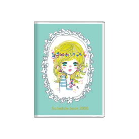 【50％OFF】2026年週間ダイアリー ストーリーブック B6ウィークリーブック手帳2026 水森亜土 グリーン サンスター文具 10月始まり 令和8年手帖 メール便可