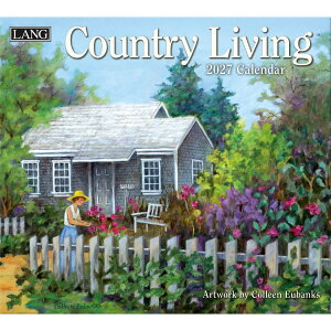�Ǌ|���J�����_�[2027�N 2027 Calendar LANG �����O Country Living Colleen Eubanks �n�[�g�A�[�g�R���N�V���� �J���g���[ ���i �C���e���A �ߘa9�N��