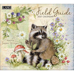 �Ǌ|���J�����_�[2027�N 2027 Calendar LANG �����O Field Guide Susan Winget �n�[�g�A�[�g�R���N�V���� �J���g���[ �t�����[ �L�m�R �A�j�}�� �C���e���A �ߘa9�N��