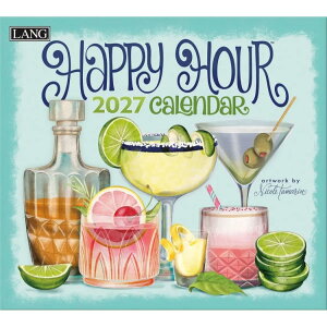 �Ǌ|���J�����_�[2027�N 2027 Calendar LANG �����O Happy Hour Nicole Tamarin �n�[�g�A�[�g�R���N�V���� �J���g���[ �t�[�h �h�����N �C���e���A �ߘa9�N��