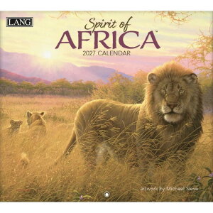 �Ǌ|���J�����_�[2027�N 2027 Calendar LANG �����O Spirit Of Africa Michael Sieve �n�[�g�A�[�g�R���N�V���� �J���g���[ ���i ���C�I�� �C���e���A �ߘa9�N��