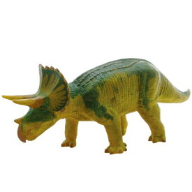 ビッグサイズフィギュア ソフトビニールモデル トリケラトプス 恐竜グッズベルコモン