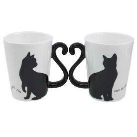 マグカップ ギフト ペア マグカップ 猫 雑貨 2個セット 黒猫 マグカップ シンプル アルタ 可愛い 新婚祝い プレゼント食器ギフトクロネコ 雑貨 誕生日ギフト 結婚祝い