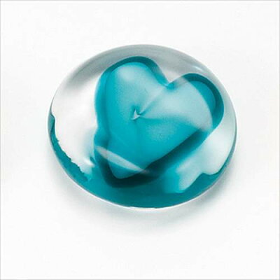 ガラス箸置(5個セット)/箸置き◎津軽びいどろ《ハート》☆アデリア(直径3.5×1.3cm)日本製/テーブルウエア石塚硝子通販☆【取寄品】【プレゼント】ベルコモン【のし利用可】●【結婚祝い】【引越し祝い/新築祝い/開業祝い】