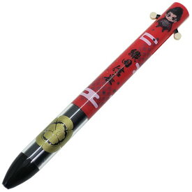 mimi ペン 黒赤 2色 ボールペン 織田信長戦国武将 サカモト コレクション 文具 筆記用具 メール便可