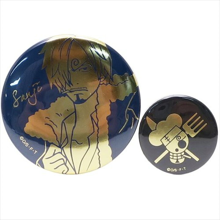 楽天市場 箔押しカンバッジ2個セット 缶バッジセット ワンピース サンジ One Piece ジェイエム ヴィンテージデザイン コレクション 雑貨 アニメ メール便可 雑貨 アートの通販店ベルコモン