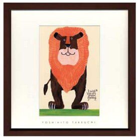 Yoshihito Takeuchi 動物 アート 武内祐人 Square Frame 美工社 額装品 ギフト 装飾インテリア 取寄品 ベルコモン